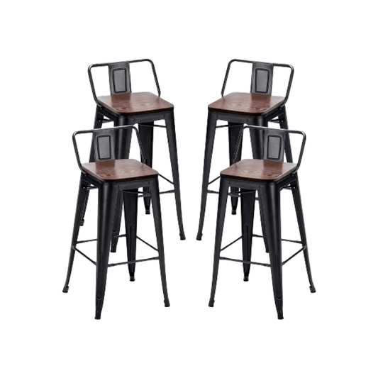 Counter Stool with Metal Frame